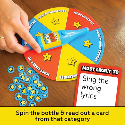 Image of Are You Sure We're Related, Hilarious Family Party Game with Spinner | 200 Cards, Paddles & Spinner, 2-8 Players. Perfect For Family Game Night, Holidays & Rainy Days.