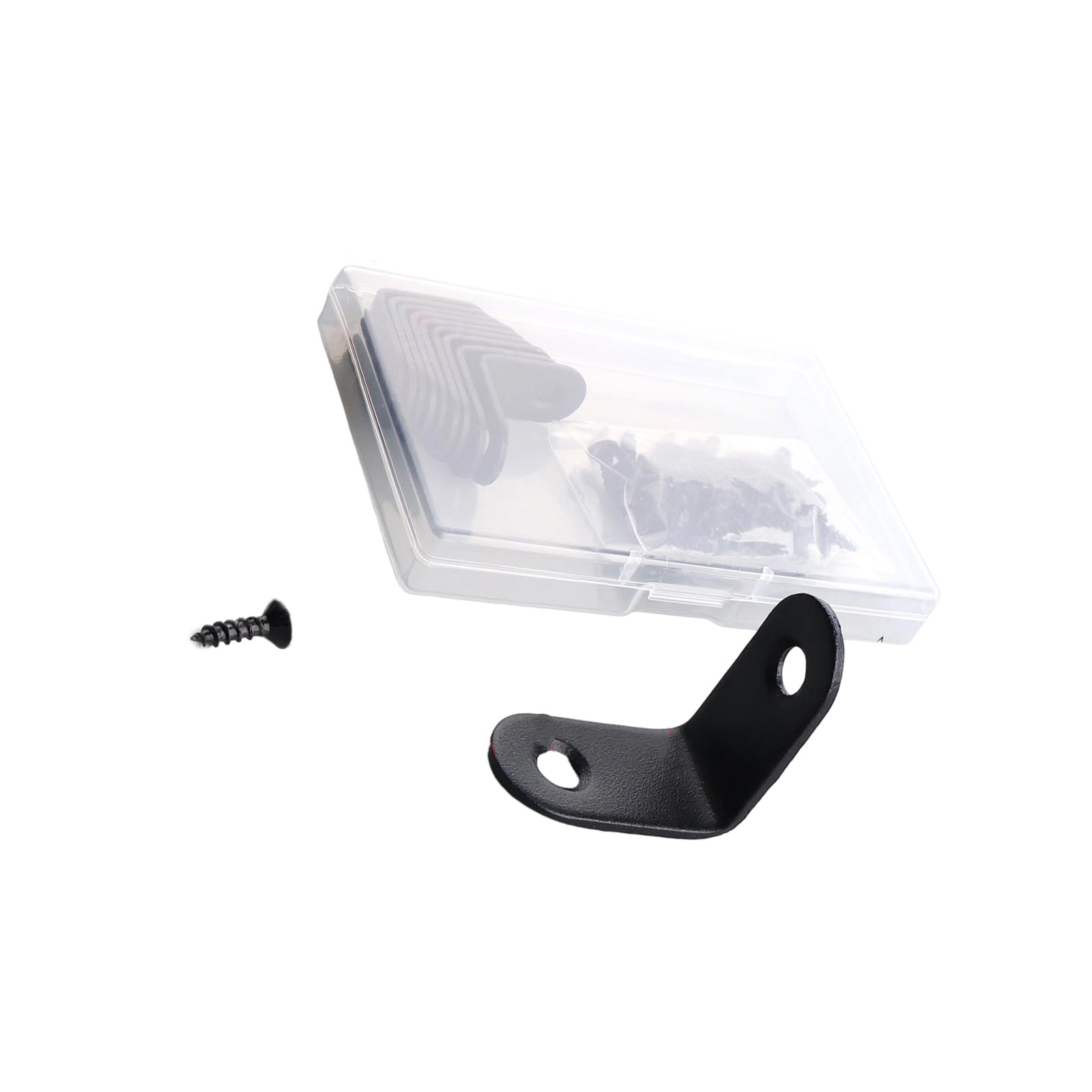 Newft D 10Pcs Heavy Uty Angles Brackets Rustproof For Shelves Reinforcement Metal Corner Brace