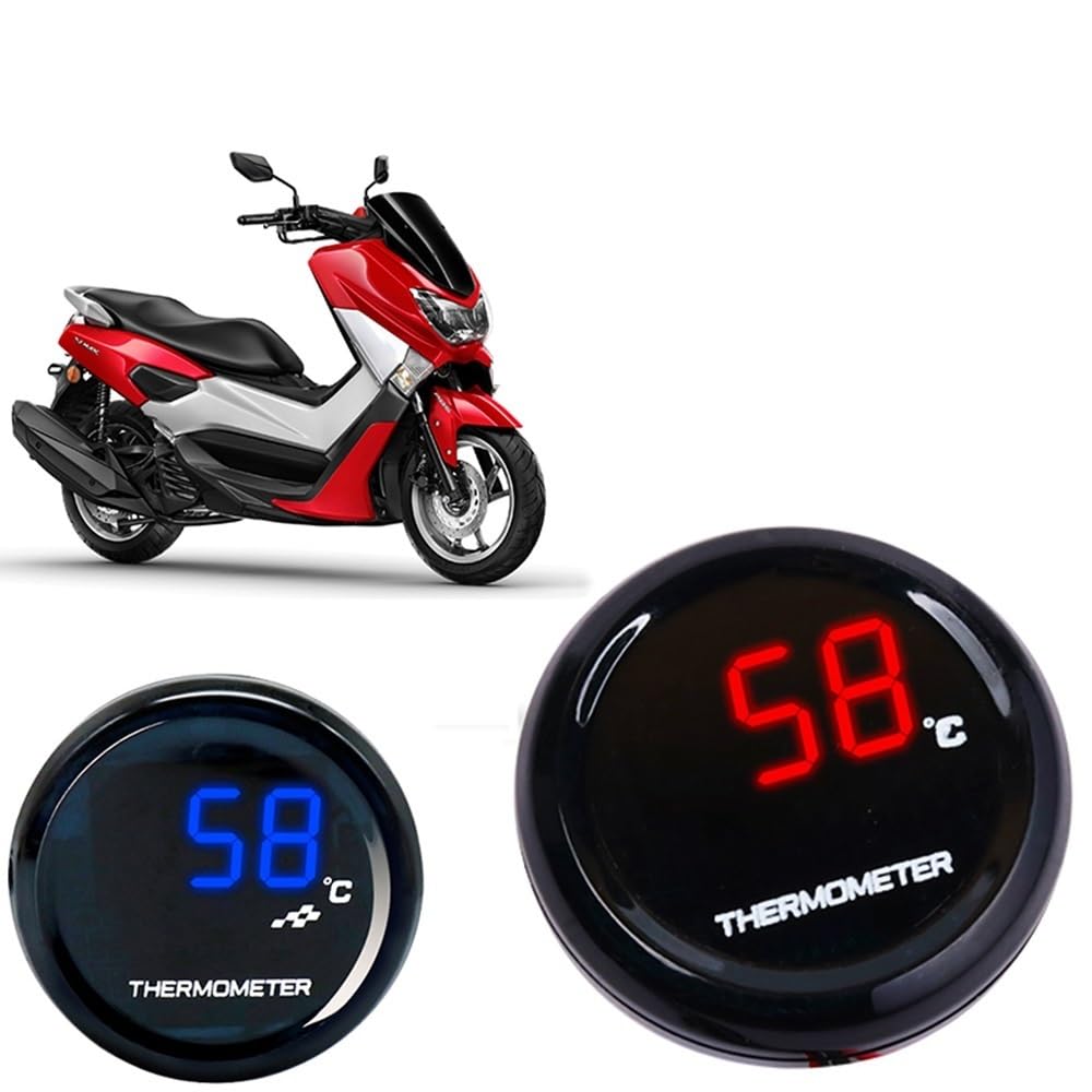 Termometro Digitale per Moto, misuratore di Temperatura dell'Acqua per XMAX250, Xmax 250 300 400, per NMAX 155, CB500X, PCX 125 150 Contachilometri