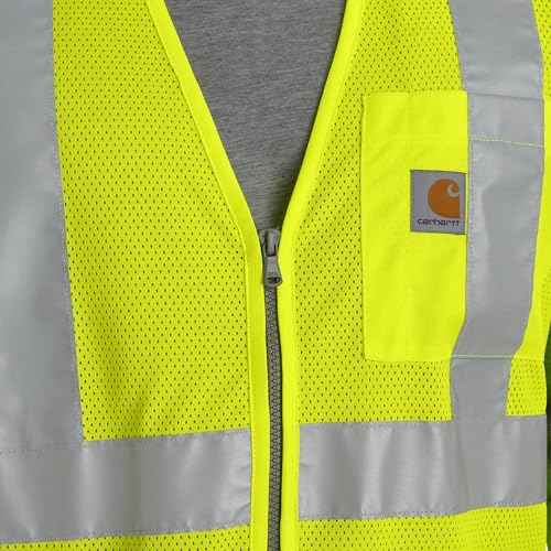Carhartt Men's 106171 High-Visibility Mesh Multi-Pocket Class 2 Vest3