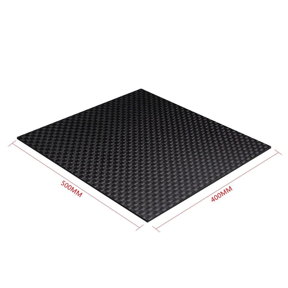 cncarbonfiber 1.5mm 200x300mm 100% Carbon Fiber Sheet Laminate Board Plate Panel 3K Twill Matte Finish