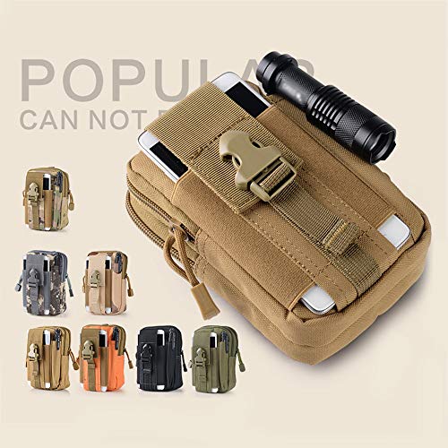 pedkit Camuflagem ACU Portátil Tático Ao Ar Livre Bolsa de Bolso Saco de Cintura Do Telefone Móvel V