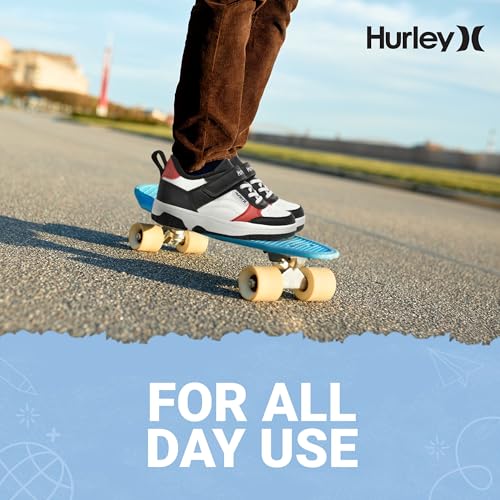 Hurley Kids Sneaker Rexx with Adjustable Strap, Perfect for Any Activity, All Comfort and Support - Boys and Girls2