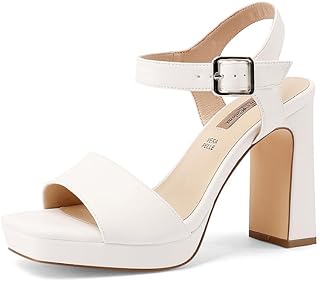 Sandalias Elegantes de Tacón Alto Zapatos con Plataforma Mujer S2901