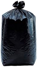 Bin Bags 160 L Black - Box of 100 Bags - Heavy Duty Thickness 55µ