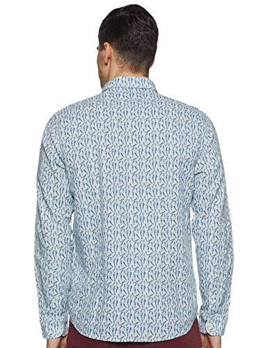Image of blackberrys Men's Printed Slim fit Casual Shirt