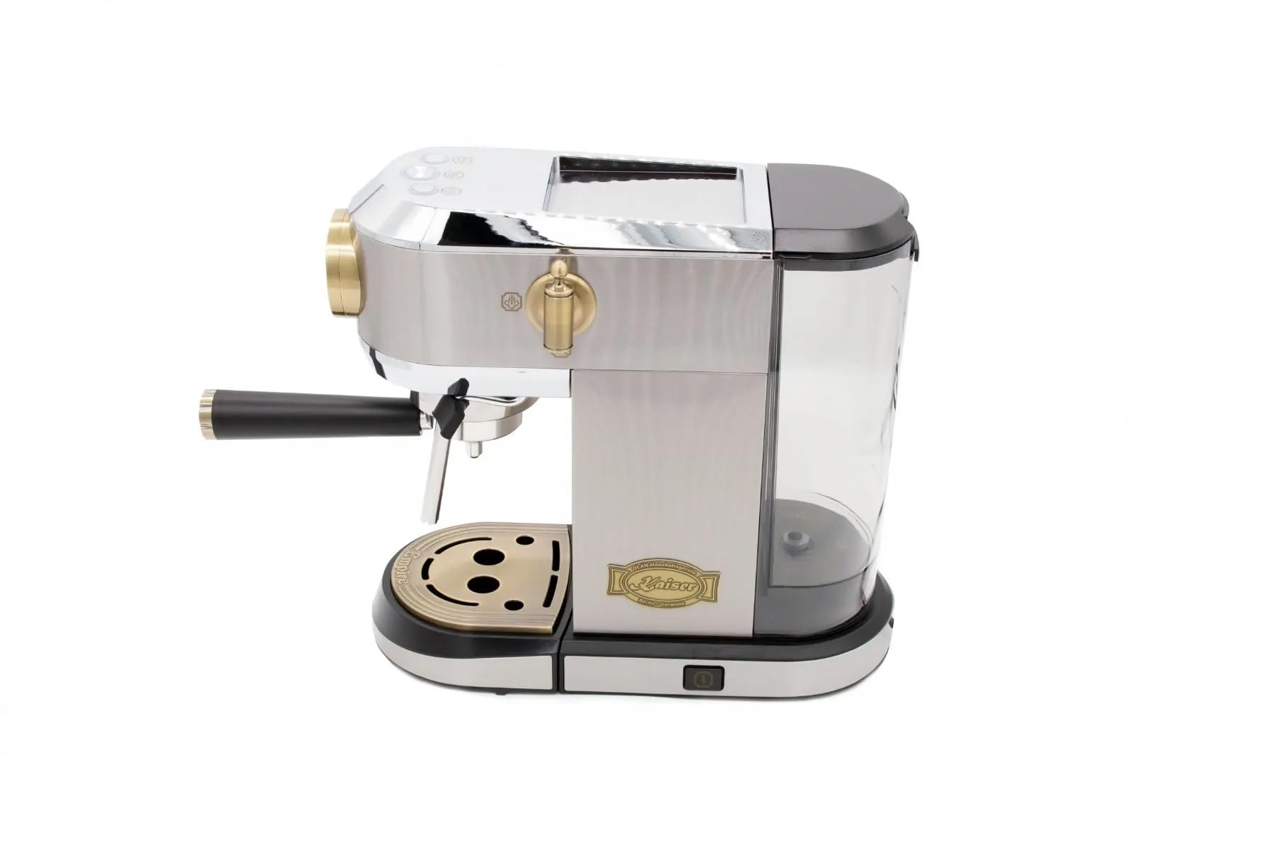 Kaiser KA 2001 R Empire Machine à expresso avec porte-filtre en acier inoxydable 19 bar