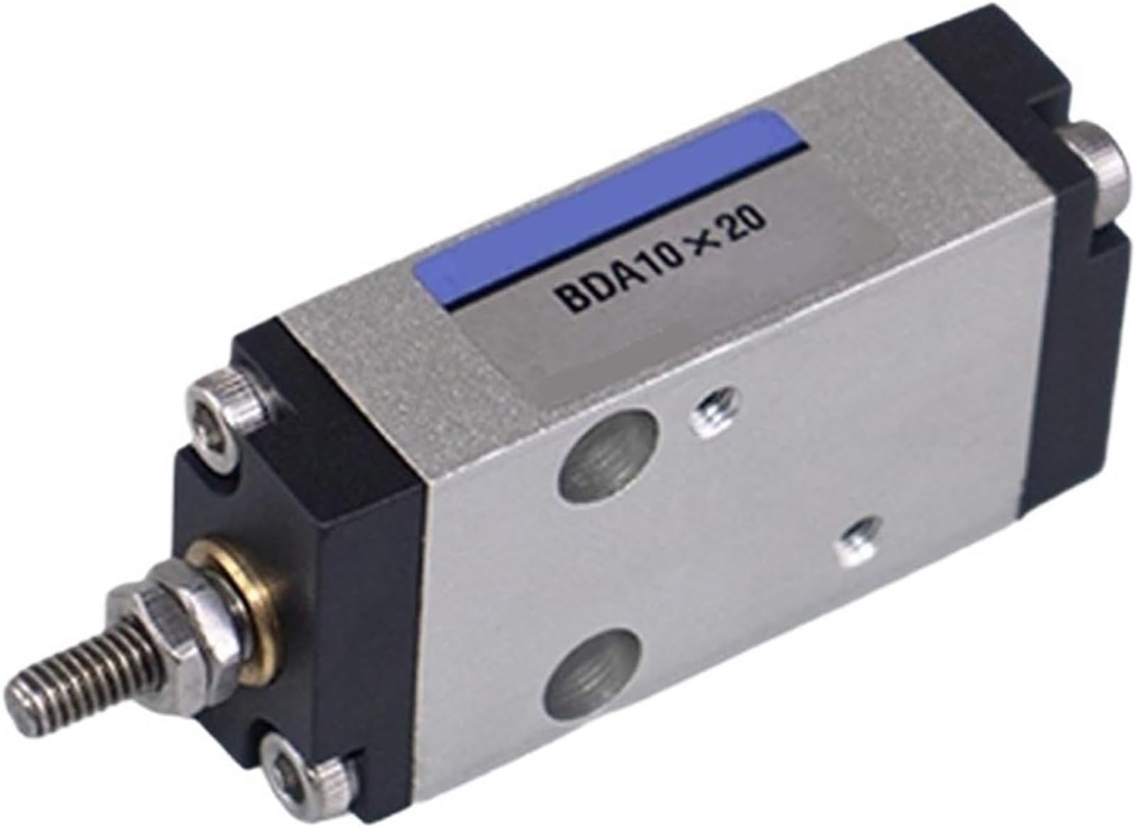 Ahyln One Color Factory Automation Air Cylinder Bda10x20-10Mm Bore, 20Mm Stroke, Linear Motion Pneumatic Actuator For Industrial Applications .0615