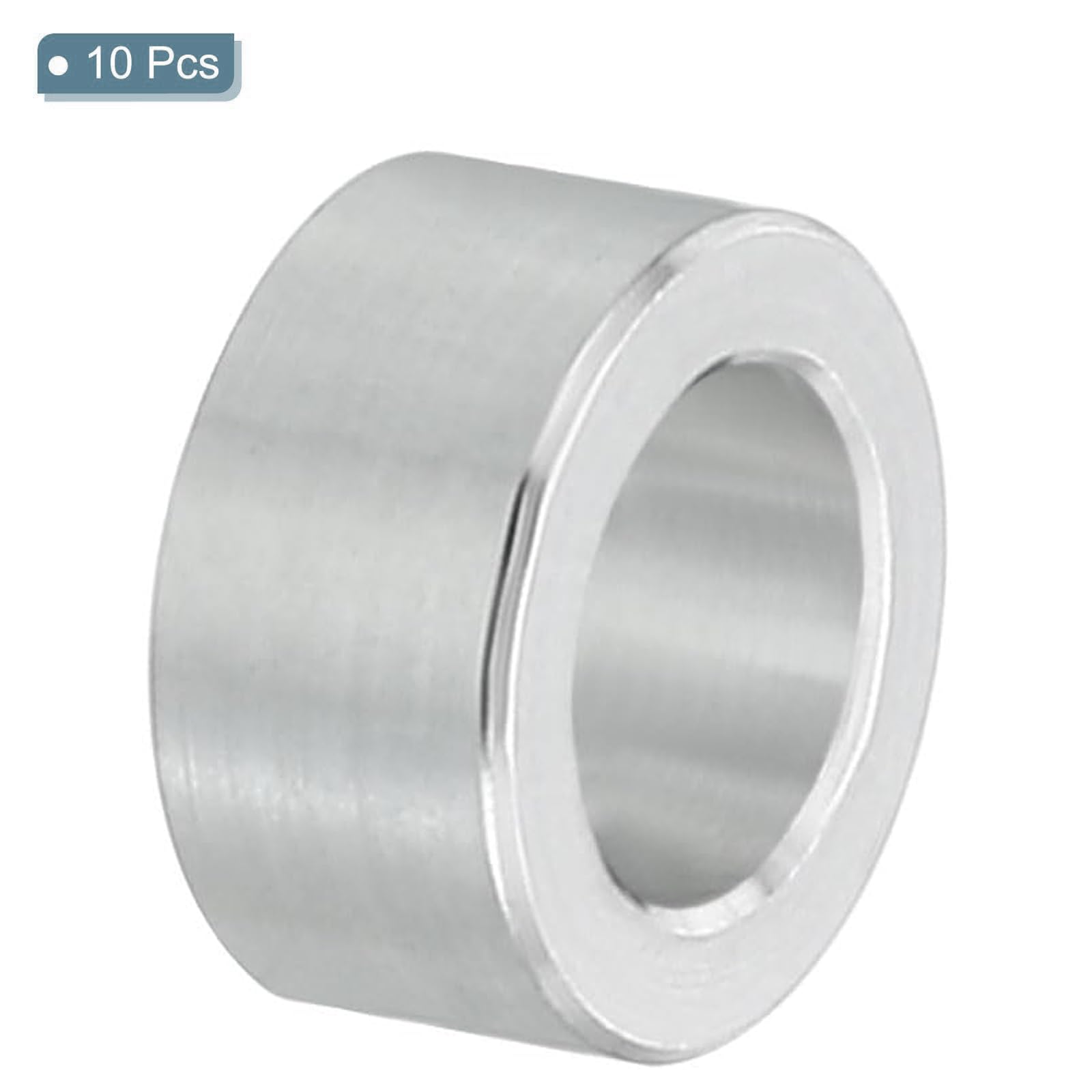 TOP-VIGOR 10Pcs M6 Aluminum Spacer, 6.2mm ID x 10mm OD x 5mm Length Metal Spacer - Image 3