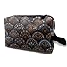 Produktbild Reise-hängende Kosmetiktaschen Spiritual Geometric Floral Form Multi-Functional Toiletry Makeup Organizer makeup pouch