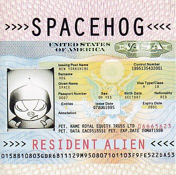 RESIDENT ALIEN [Audio CD] SPACEHOG