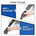 LANMU Horse Hair Brush Attachment Compatible with Shark IX141 IZ363HT IZ361H IZ362H Cordless Pet Stick Vacuum, Dust Brush Vacuum Adapter for 32mm (1 1/4inch) Universal Vacuum Accessories