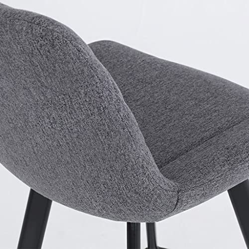 Tabouret de bar de cuisine moderne avec dossier loisirs simple
