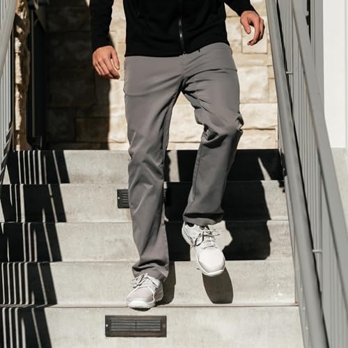 KETL Tomfoolery Travel Pants Straight Fit: Stretchy, Packable, Casual Chino Style W/Zipper Pockets - Men's2