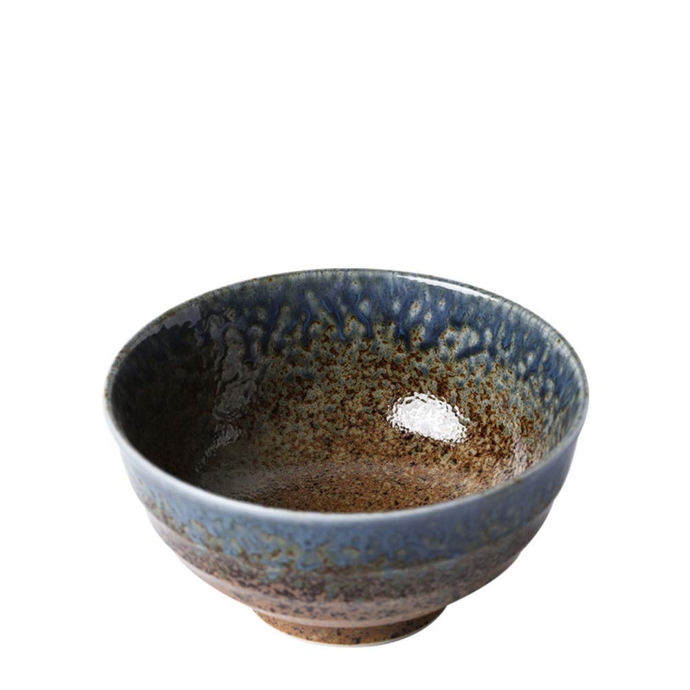 Miska do Ramen w stylu japońskim, duża ceramiczna miska do serwowania imprez, ceramicznych talerzy do serwowania, miska do mieszania sałatek, zup, owoców, misek na płatki śniadaniowe i makaron.