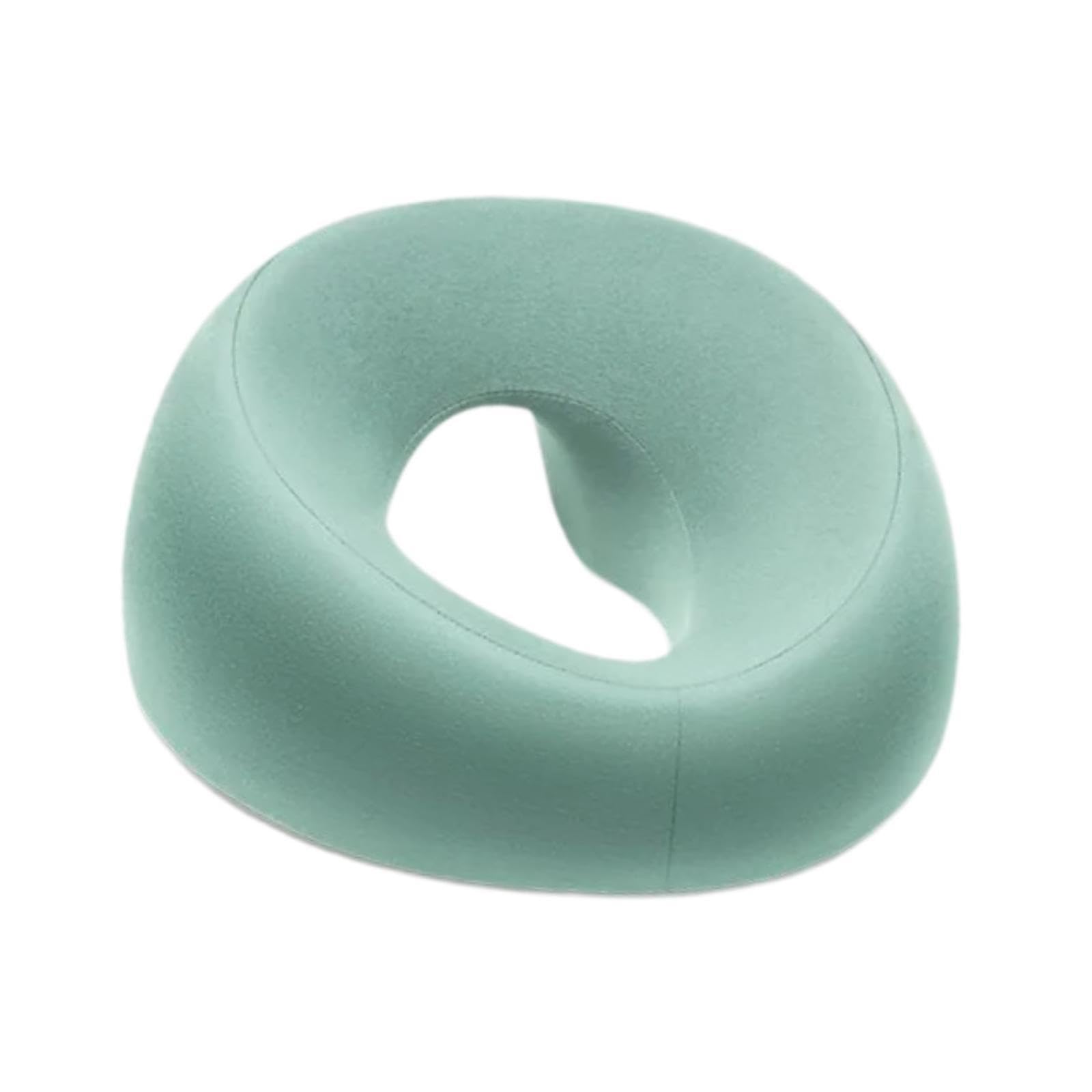 LIXSAZSE Breathable Face Down Pillow With Anti Slip Features Provides Relaxing Salon Massage Support For Prone Sleeping Home Massage Pillow For Prone Face Down, green, 26x6x13cm