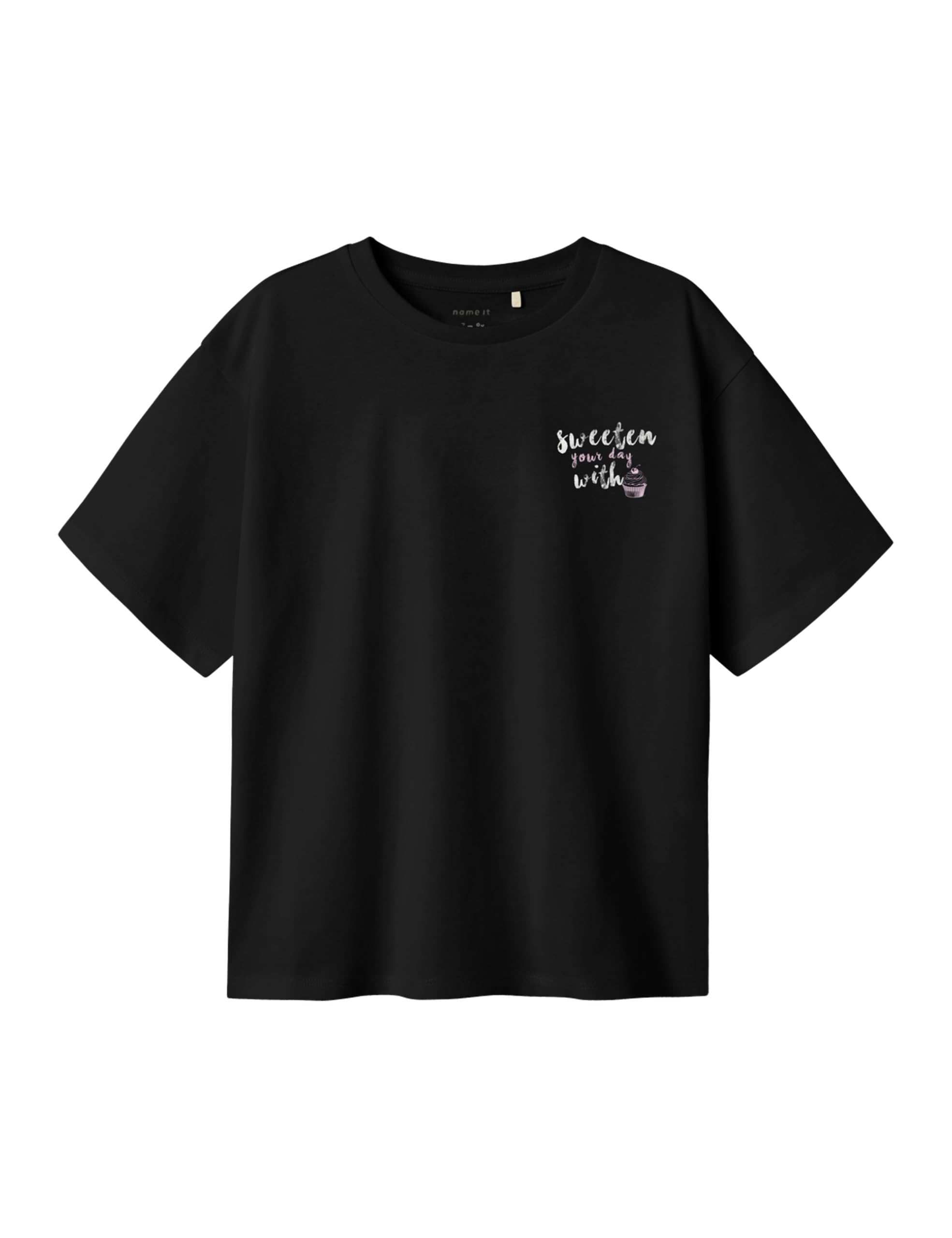 NAME IT Mädchen Nkfneata Ss Nreg Top