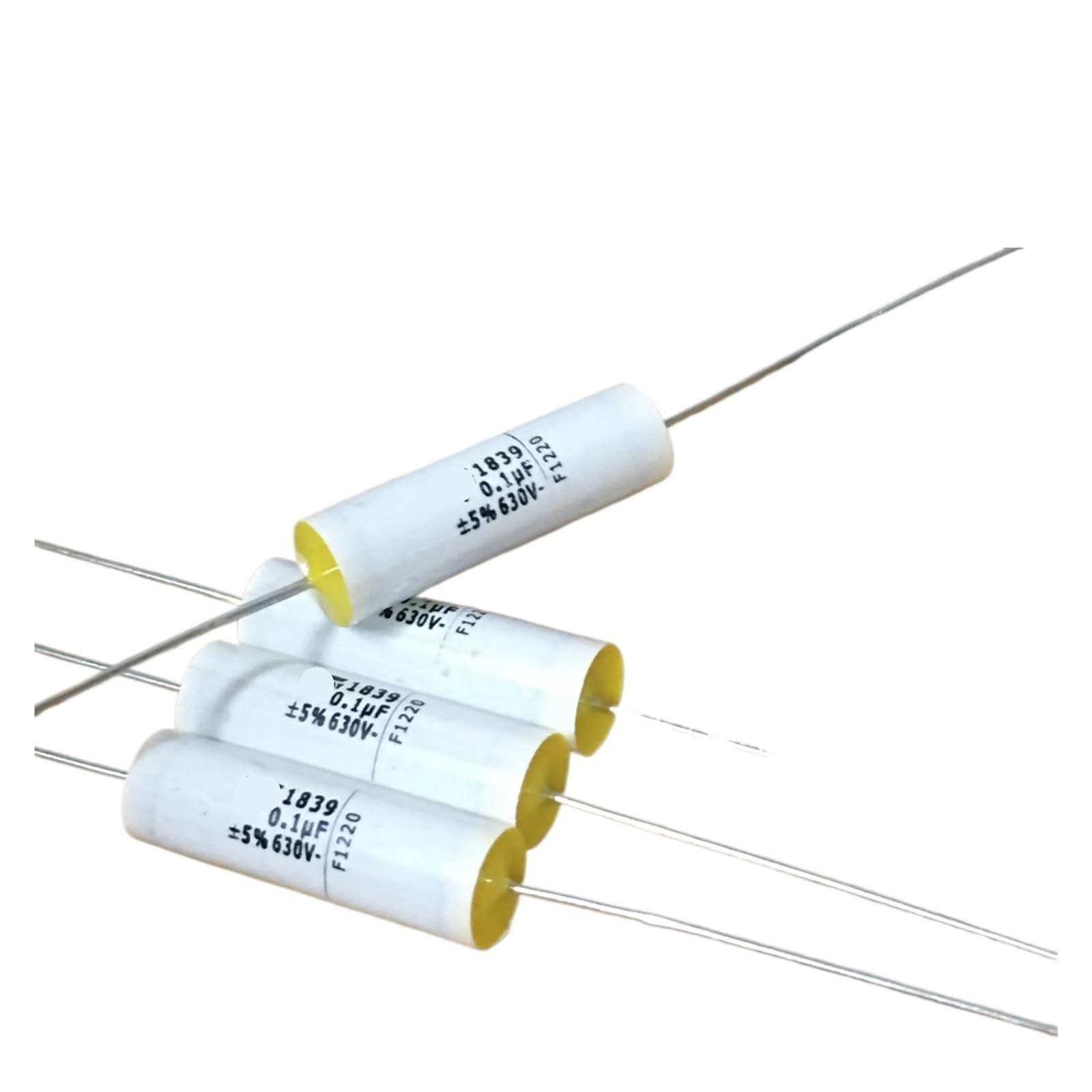 LEOTNNDQ 1pcs 1839 Series 0.1UF 630V Audio Coupling Film Capacitors
