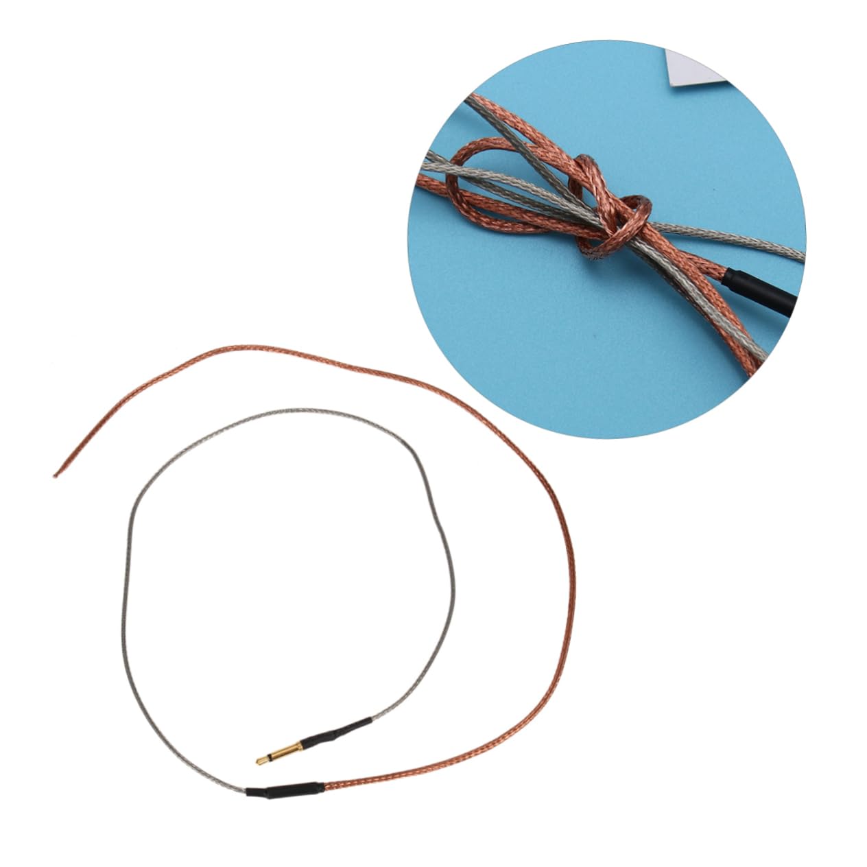 ibasenice Lot De 2 Câbles De De 68 Cm Accessoire Pour Guitare Pédale Piano Son Réaliste