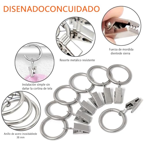 La Mejor Lista de Cortinas, ganchos y revestimientos de ducha más recomendados. 20 Imagen adicional