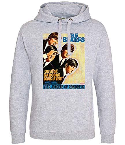 Quatre Garcon Dans Le Vent Unisex Hoodie Gr. L, Mehrfarbig Cover