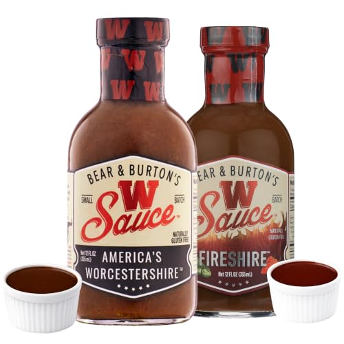 Bear & Burton's Worcestershire & Fireshire Sauce Bundle