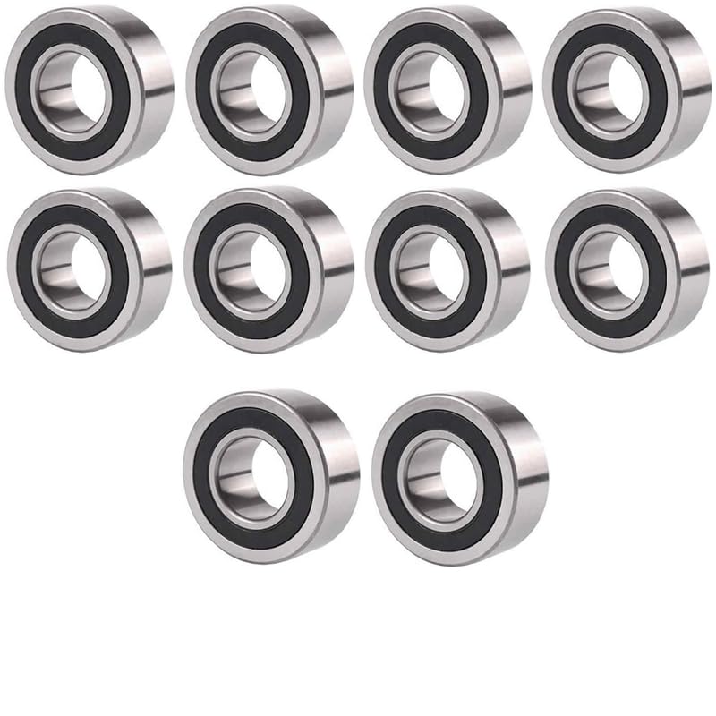 1622-2RS C3 Rubber Seal Ball Bearing Size (in) 0.5625 x 1.3750 x 0.4375 Double Lip Seal (Pack 10)