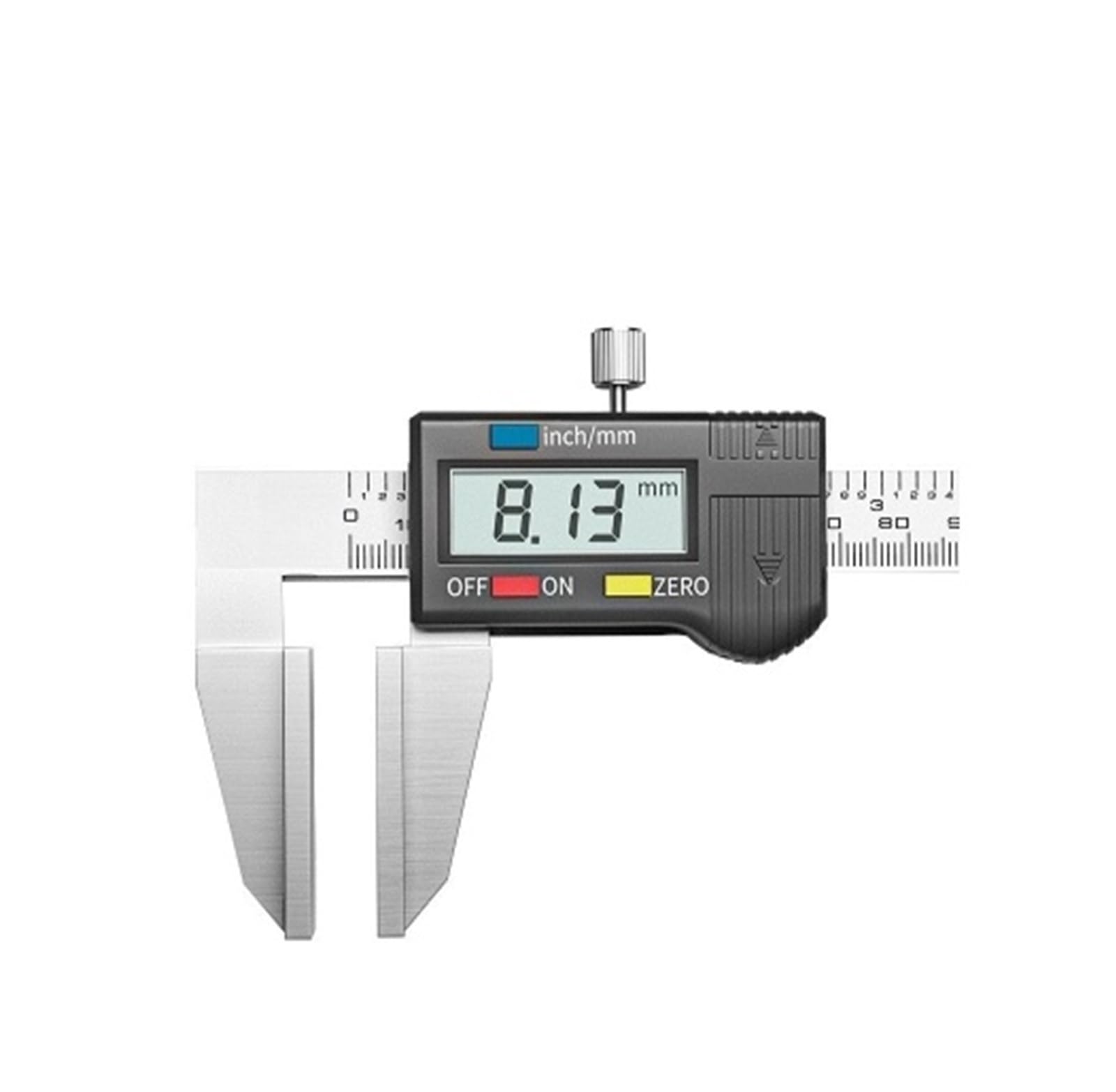 Duża liczba linijki z szerokimi dziobami kaczki suwmiarka elektroniczny wyświetlacz cyfrowy suwmiarka długość pazura 50 mm (150 mm 0,01)