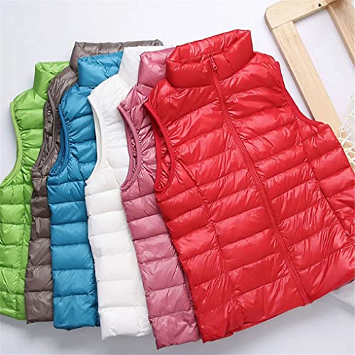 Winter Women Duck Down Vest Coat Ultralight Sleeveless Puffer Vest Jacket Windproof Duck Down Waistcoat2