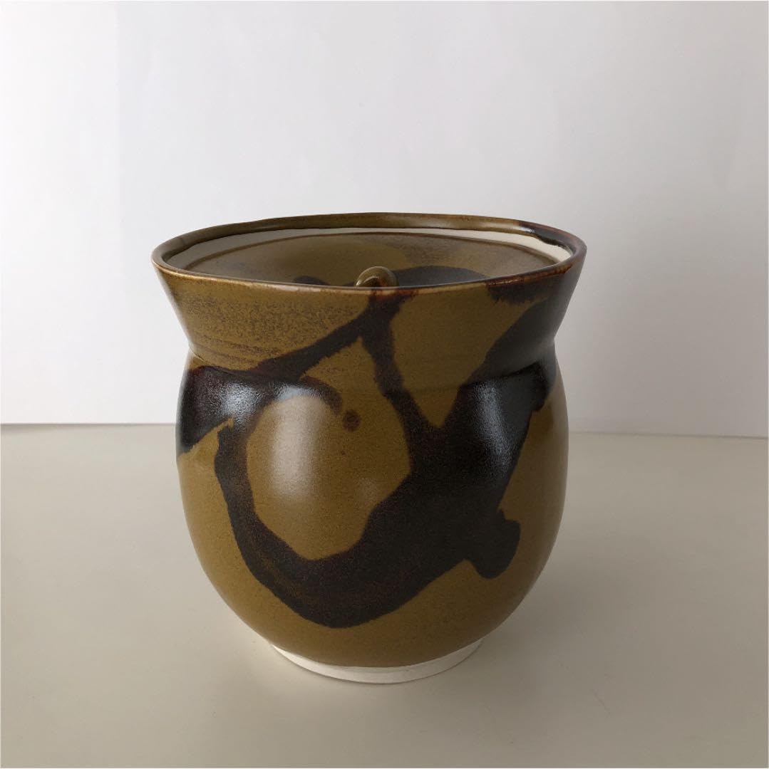 Mizusashi Tea Water Vessel, Compact