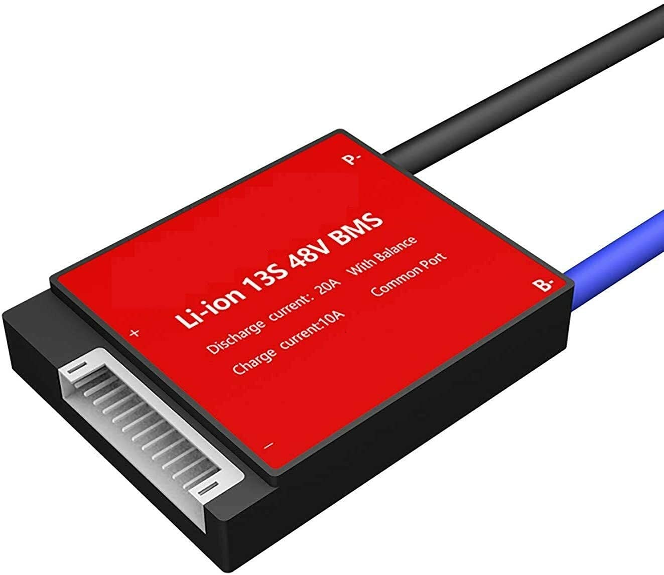 BMS 13S 20A Same Port with Balance Waterproof PCM/PCBA Battery Management System for NMC 3.7V 13S Series 48V Lithium-ion Battery Pack-picture-18