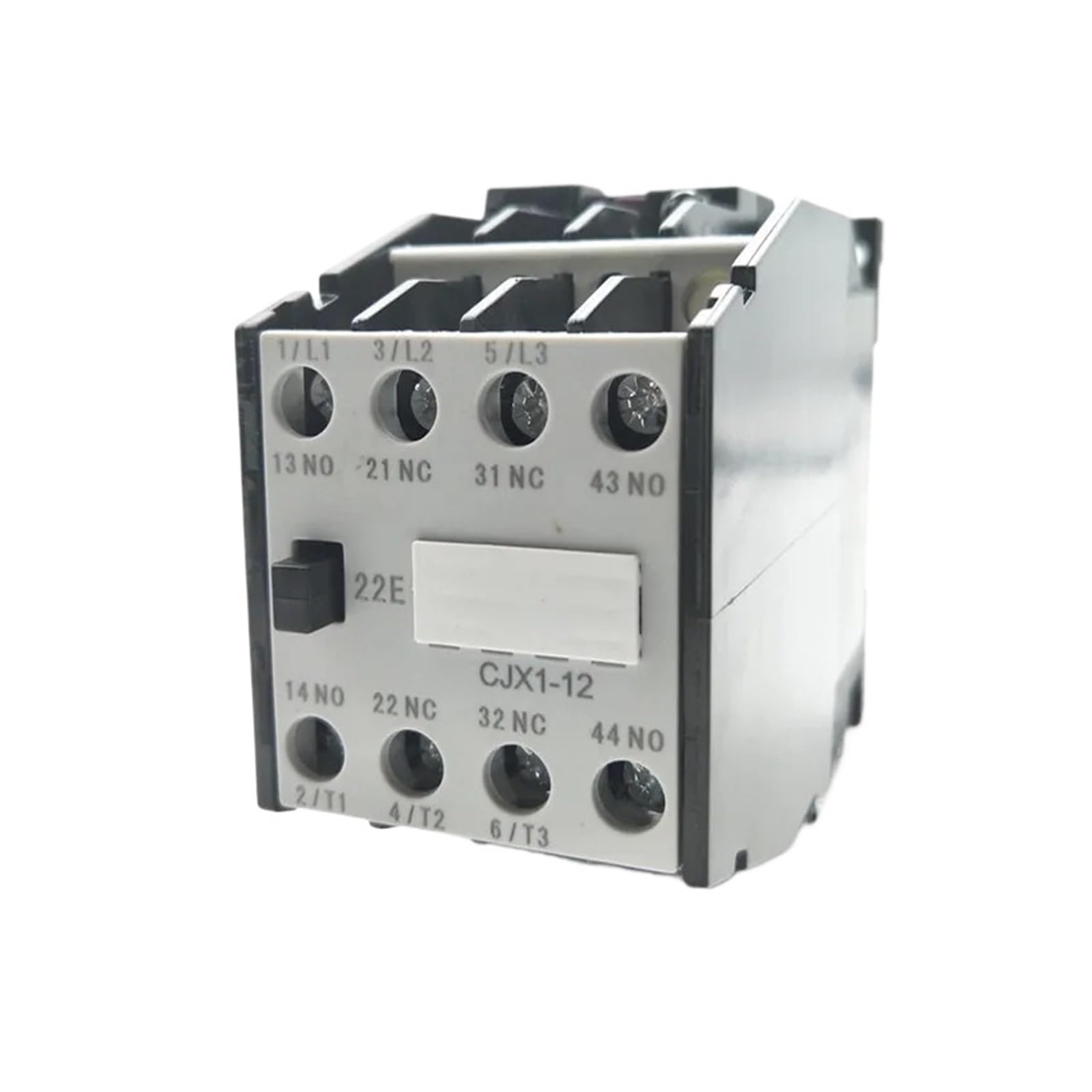 JCLPJBYJI CJX1-12 AC contactor 24V 50Hz Coil 12A Three-Phase 3-Pole 2NO + 2NC