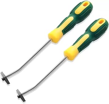 RetLeen Tile Grout Remover/Tiles Gap Cleaner/Tiles Joint, Seam, Grout Scraper/Caulking Cleaner Remover/Uwanted Grout, Caulking or Dirt Remover from Tiles Joints and Seam (2 Pcs Set)