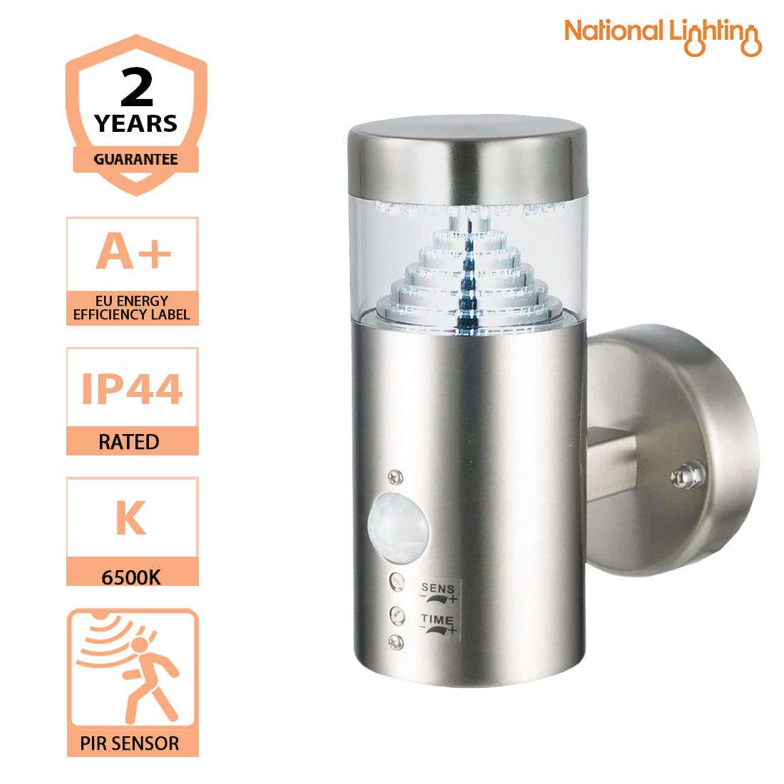 Defiant PAR 180° Adjustable Gray 2-Head Motion Sensor Security Weather Resistant Flood Light 240w 70 Ft Detection Range 17000358
