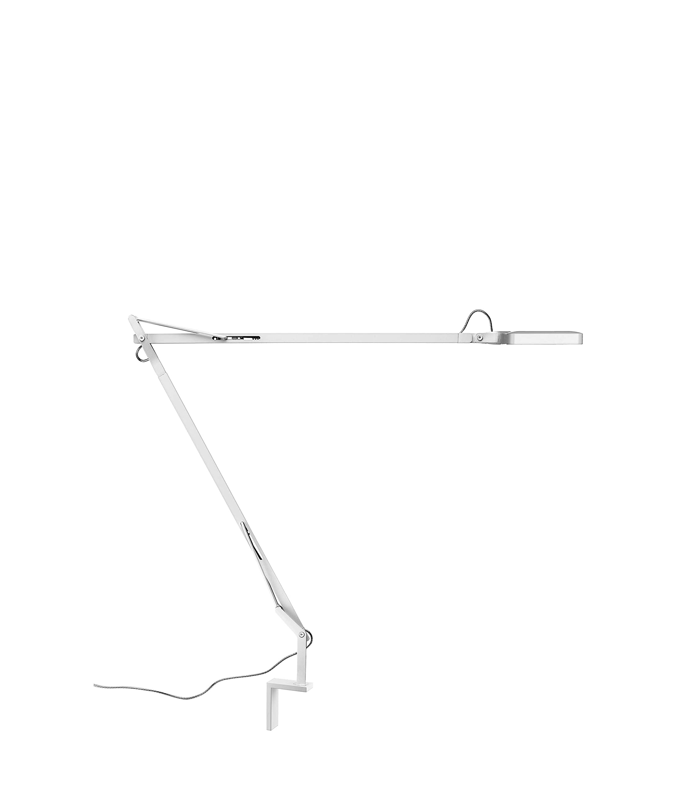 Flos Weiß Wandleuchte Kelvin Led Wall Support Aus Aluminium Und Methacrylat In Der Farbe 8W, Maße: 48Cm X 58,1Cm, F3302009