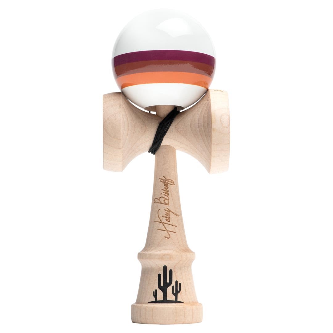 Kendama USA - Pro Model Kendamas - Haley Bishoff - #BISHMOD - Super Stick