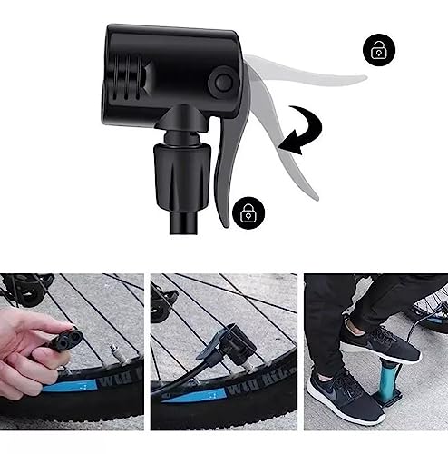 Bomba Ar Manual Para Encher Pneus Carro Moto Bike Bola