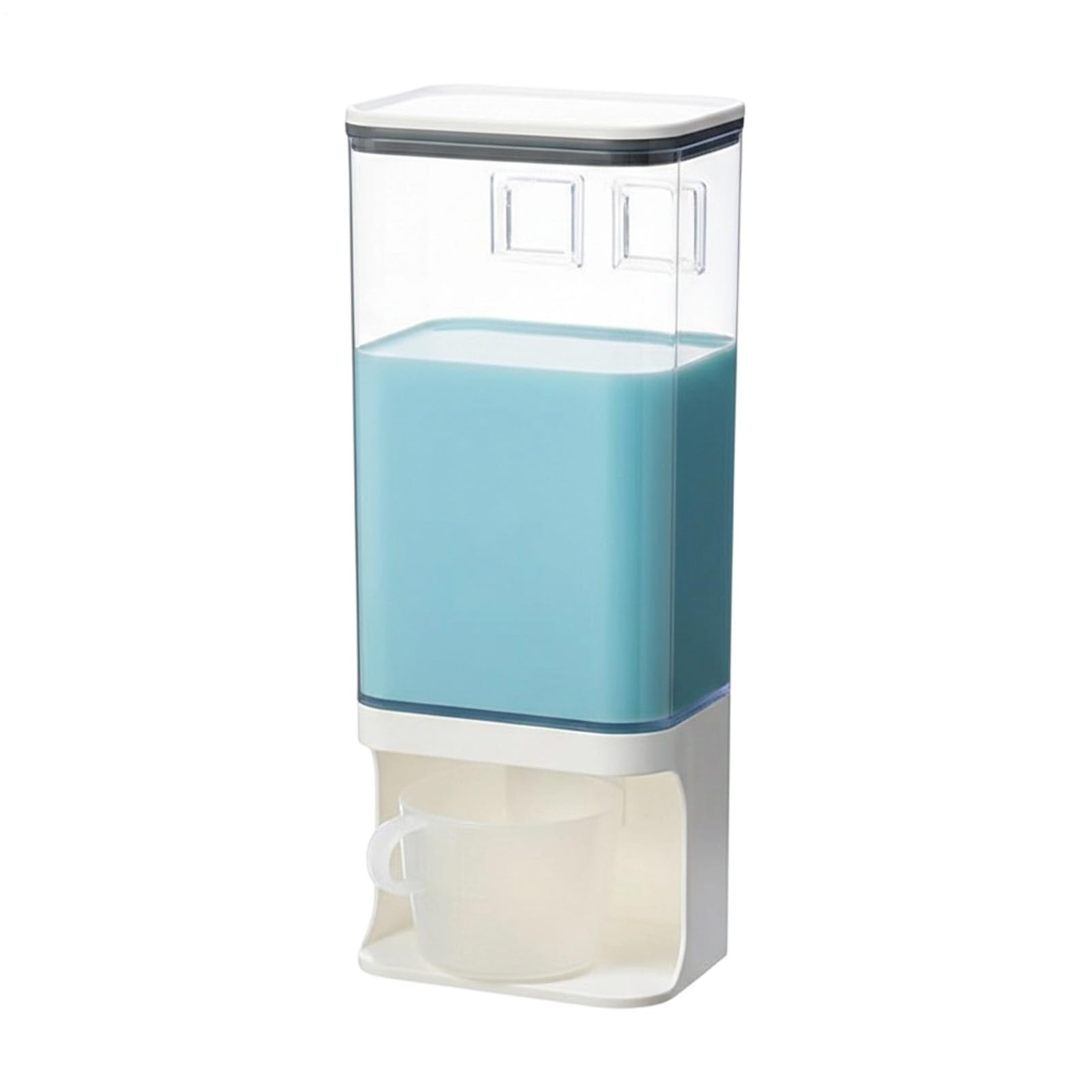 Distributeur de savon à lessive pour organiser la salle de bain et cuisine
