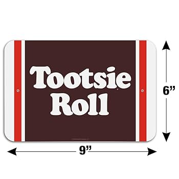 Amazon.com : Tootsie Roll Wrapper Home Business Office Sign