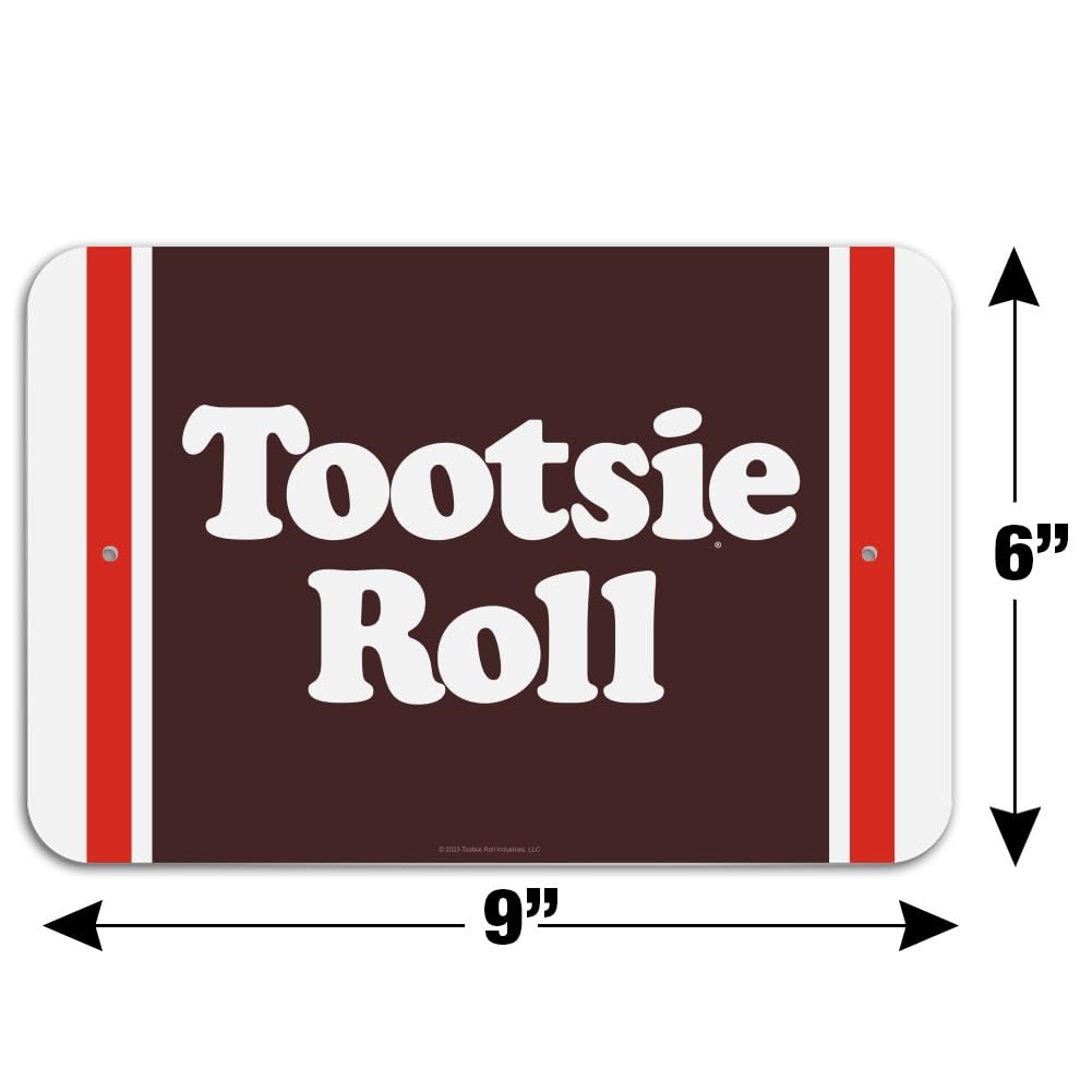 USA看板　TOOTSIE ROLLS Amazon.com: Tinworld Tin Sign: Tootsi Roll Retro Vintage Chocolate