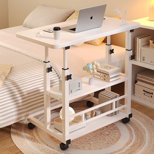 xbhTChe[u LX^[t p\RfXN ItBXfXN [bN ~ ړ 3i 60cm~90cm gȒP 80cm/60cm [Ne[u p t (zCg, 80*40)