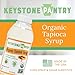 Keystone Pantry Organic Tapioca Syrup – 23 OZ Bottle – Vegan, Gluten Free – HFC, Corn Syrup Substitute – Syrup for Baking, Alternative Sweetener – Make Homemade Fudge, Ice Cream & More – 1 BOTTLE