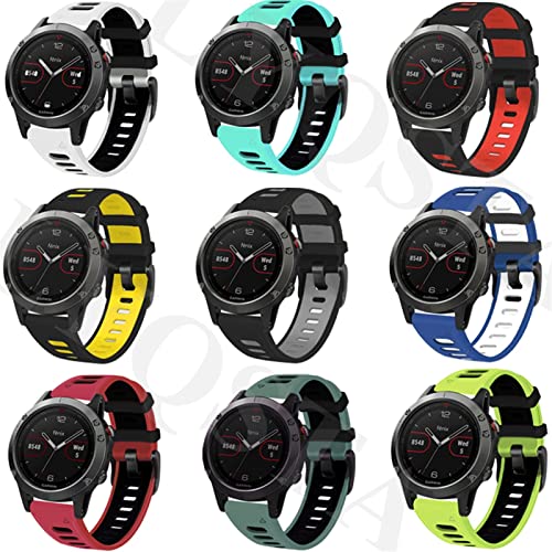 Bracelet silicone Garmin Descent Mk2 résistant à l'eau pour la plongée - 7