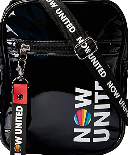 Bolsa Transversal, Pequena, Now United, Preto