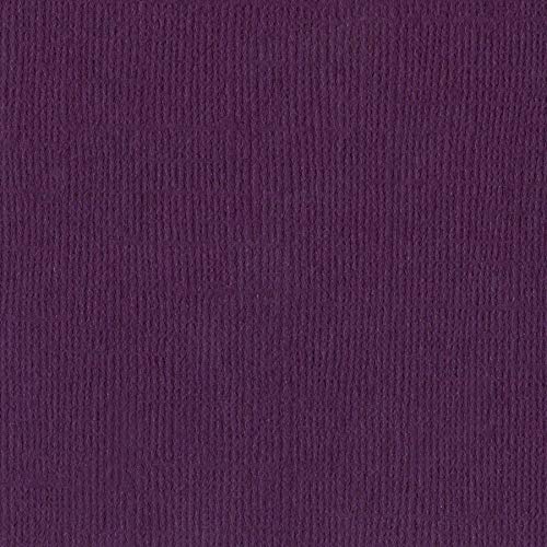 Bazzill Velvet 12X12 Textured Cardstock | 80 Lb Mulberry Purple Scrapbook Paper | Premium Card Making And Paper Crafting Supplies | 25 Sheets Per Pack #TOP10