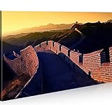 islandburner Bild Bilder auf Leinwand Chinesische Mauer 1K 