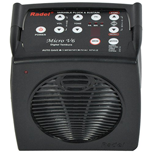 Image of Radel Saarang Micro V6 Digital Tanpura with Bag, Manual & Power Cord