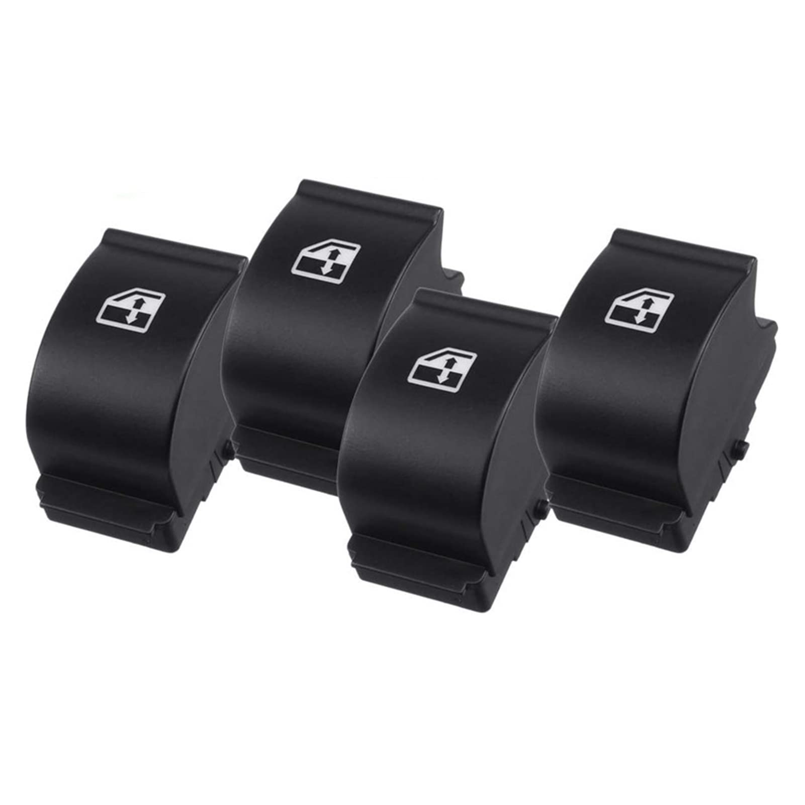 Toggle Switch 4 قطع نافذة السيارة التحكم التبديل زر غطاء قبعات ل F & It Ducato 250 Bus DoBlo 263 مربع E & State ماجستير Blasschassis.