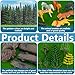 codree 65 Pcs Jungle Diorama Kit Habitat Project Box Set, Cardboard Diorama Box Animals Model Scenery Kit, Animal Figurines Rainforest Diorama Supplies for DIY Crafts Birthday Gifts Party Favor