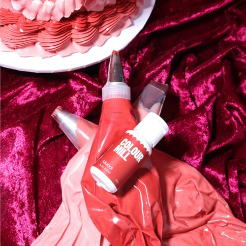 Image of Colour Mill Oil Blend Food Coloring, 20 Milliliters Merlot